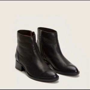 Frye Brooke Beautiful Leather Chelsea Ankle Boots